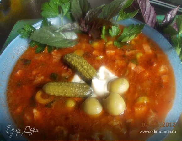 Солянка "От себя" Солянка "От себя"