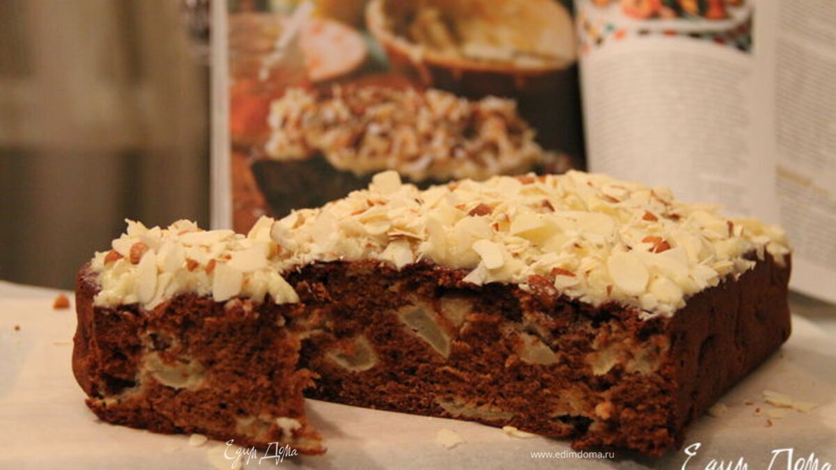 Яблочный пирог с медом