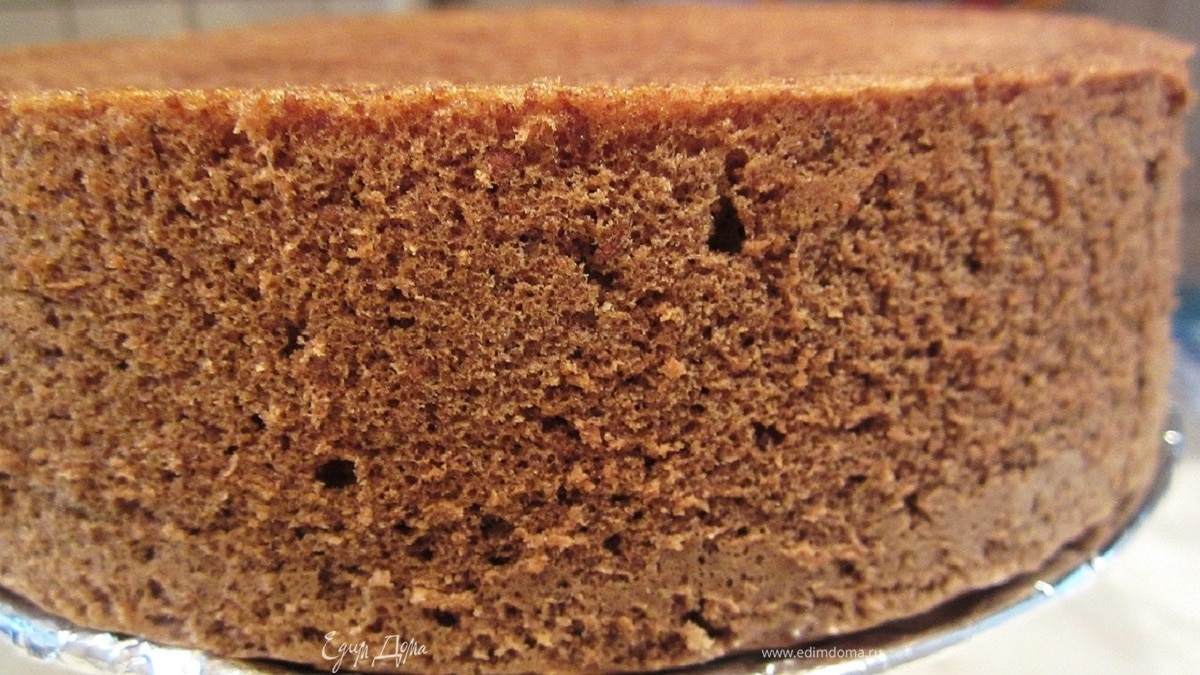 Почти "Генуэзский шоколадный бисквит"