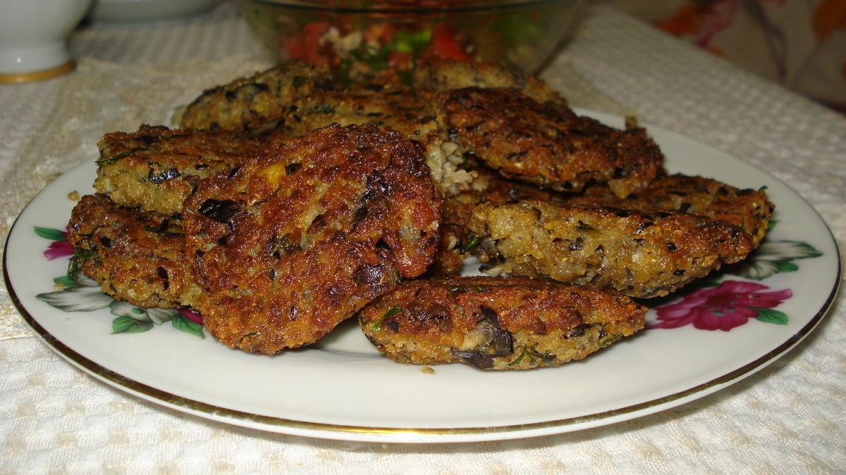 Котлеты баклажановые