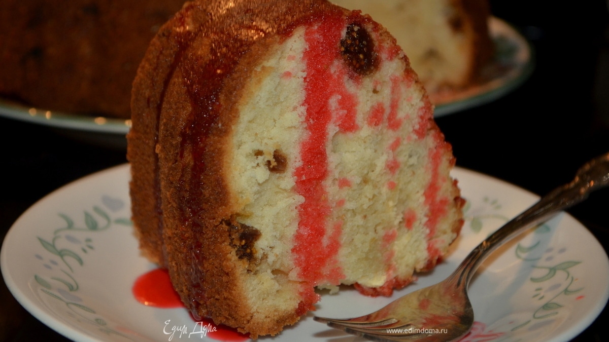 Кекс с инжиром