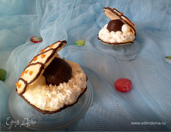 Пирожное "Морская ракушка"