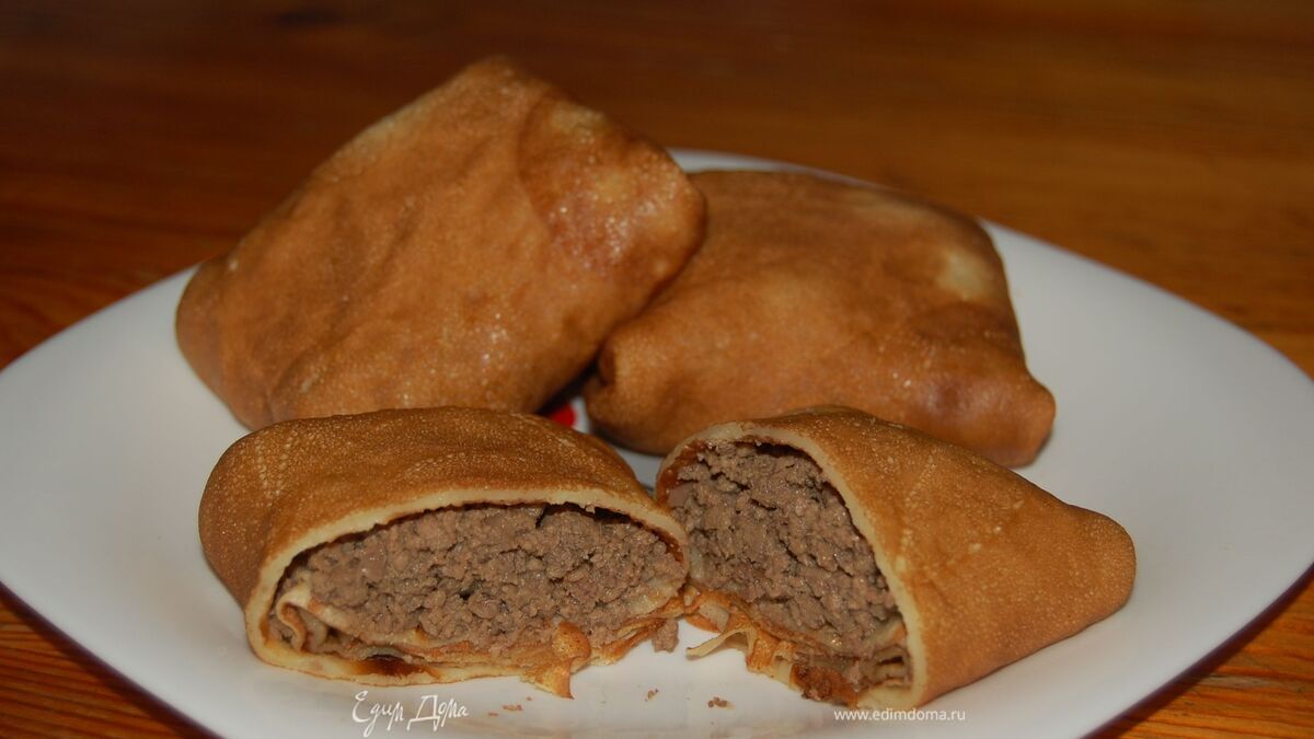 Блинчики с мясом 