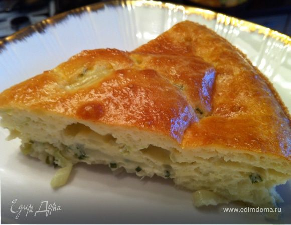 Заливной пирог с капустой