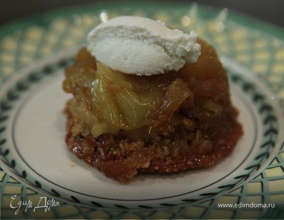 Миндальные бисквитики с яблоками Миндальные бисквитики с яблоками