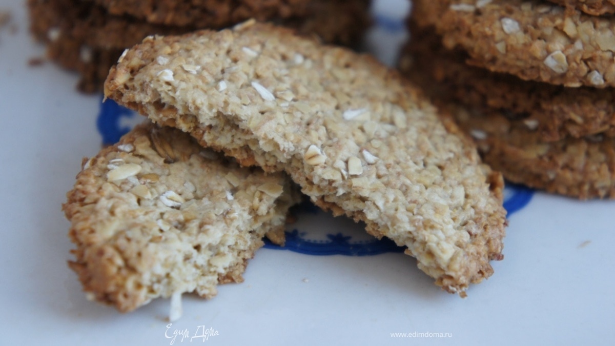 Шотландское овсяное печенье