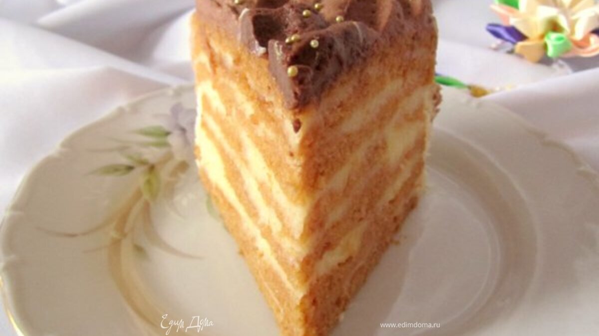 Торт «Карамельная девочка»