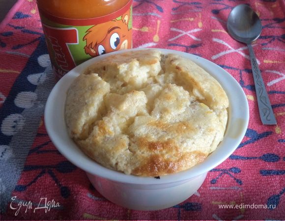 Пудинг для малышей из овсяной каши
