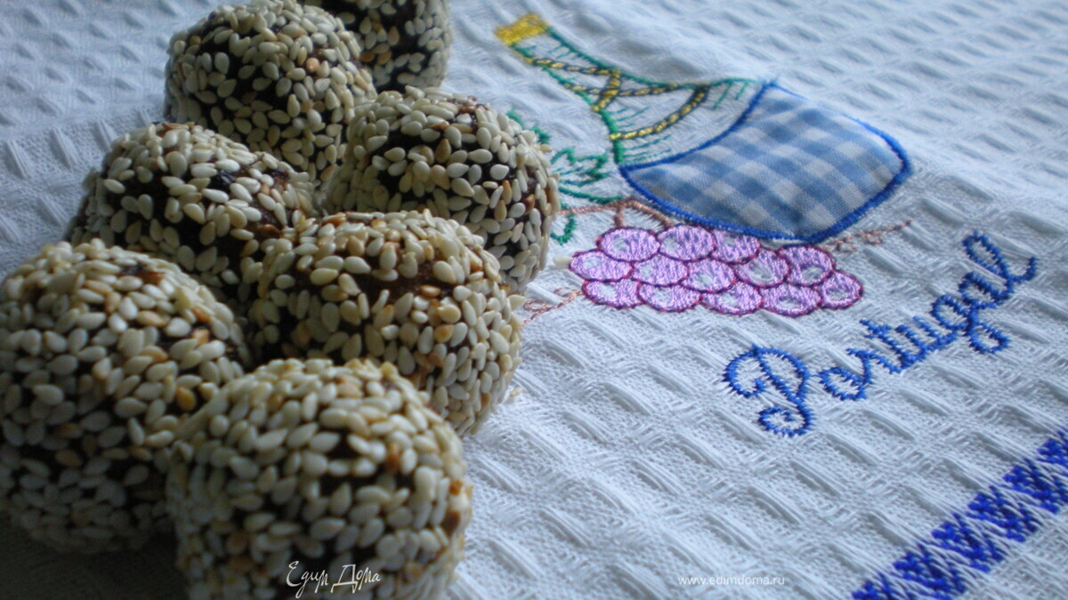 Конфеты из сухофруктов 