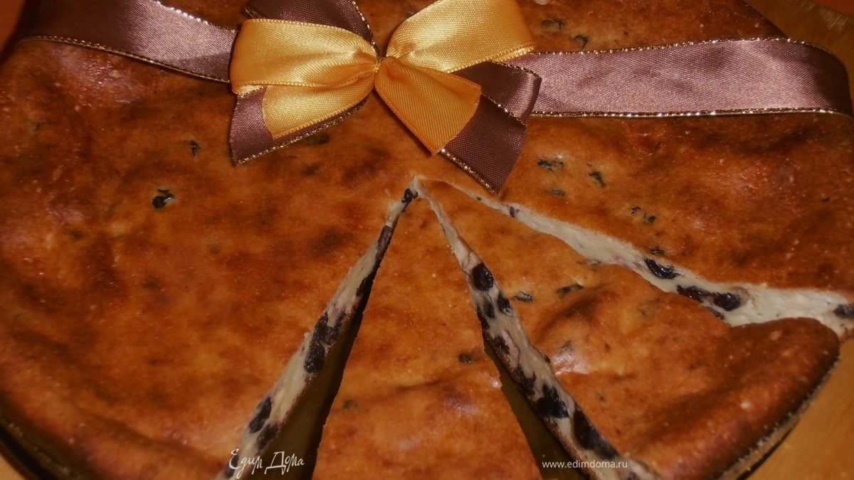 Бельгийский творожный пирог