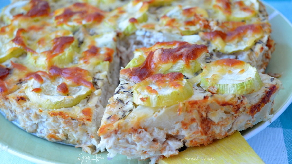 Пирог с курицей от Юлии Высоцкой