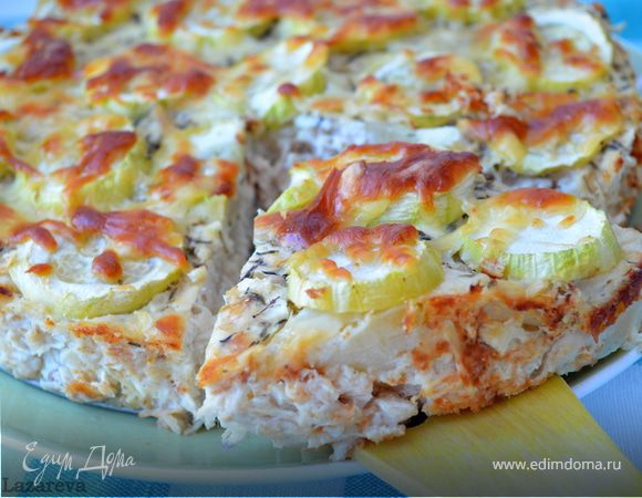 Пирог с курицей от Юлии Высоцкой