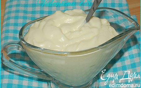 Рецепт Домашний майонез на молоке