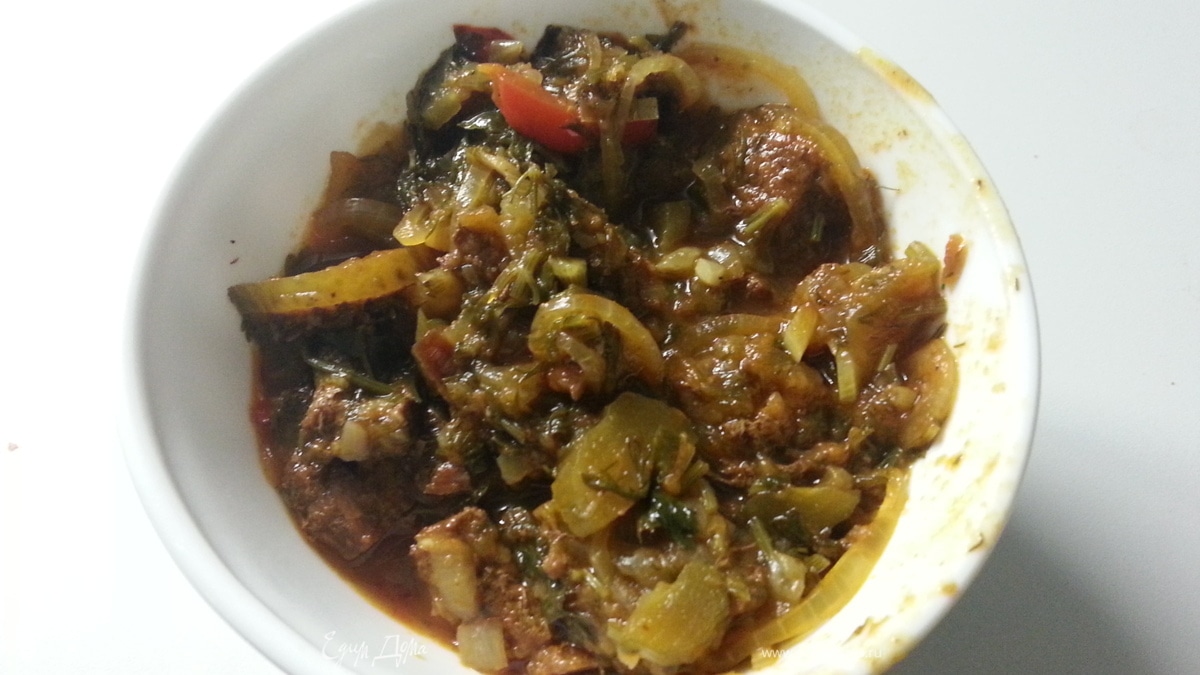 Солянка по-грузински в мультиварке