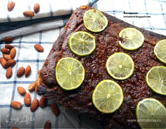 Лаймово - миндальный пирог Лаймово - миндальный пирог