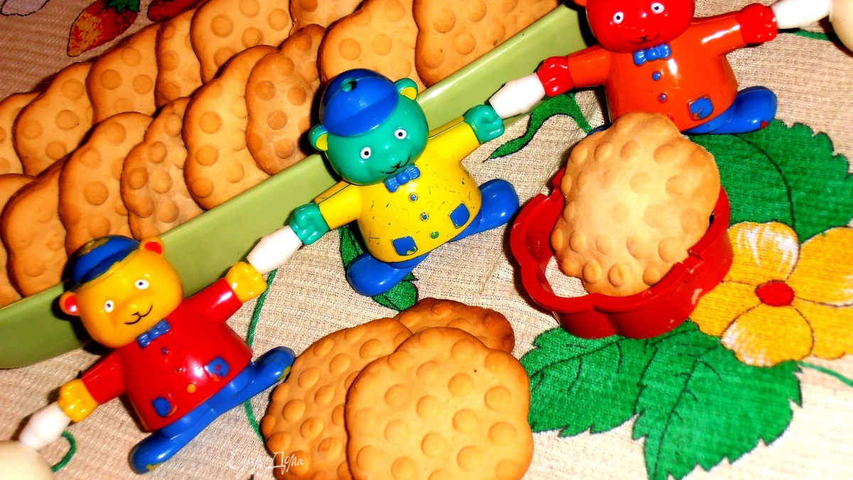 Сухое печенье "Мария" (без яиц)