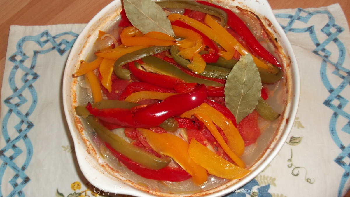 свиные отбивные с цветной шубкой по-португальски