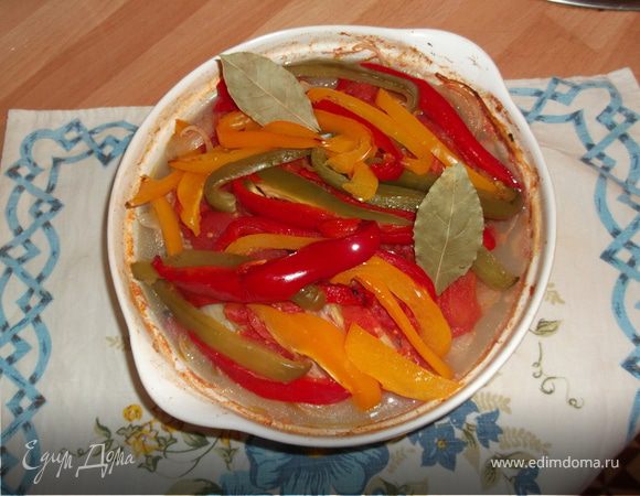 свиные отбивные с цветной шубкой по-португальски