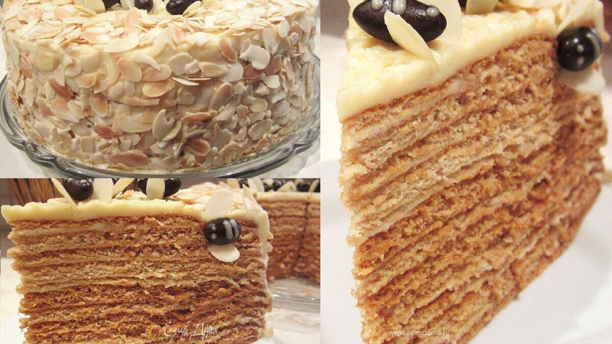 Медовый торт "Пчелкин дом"