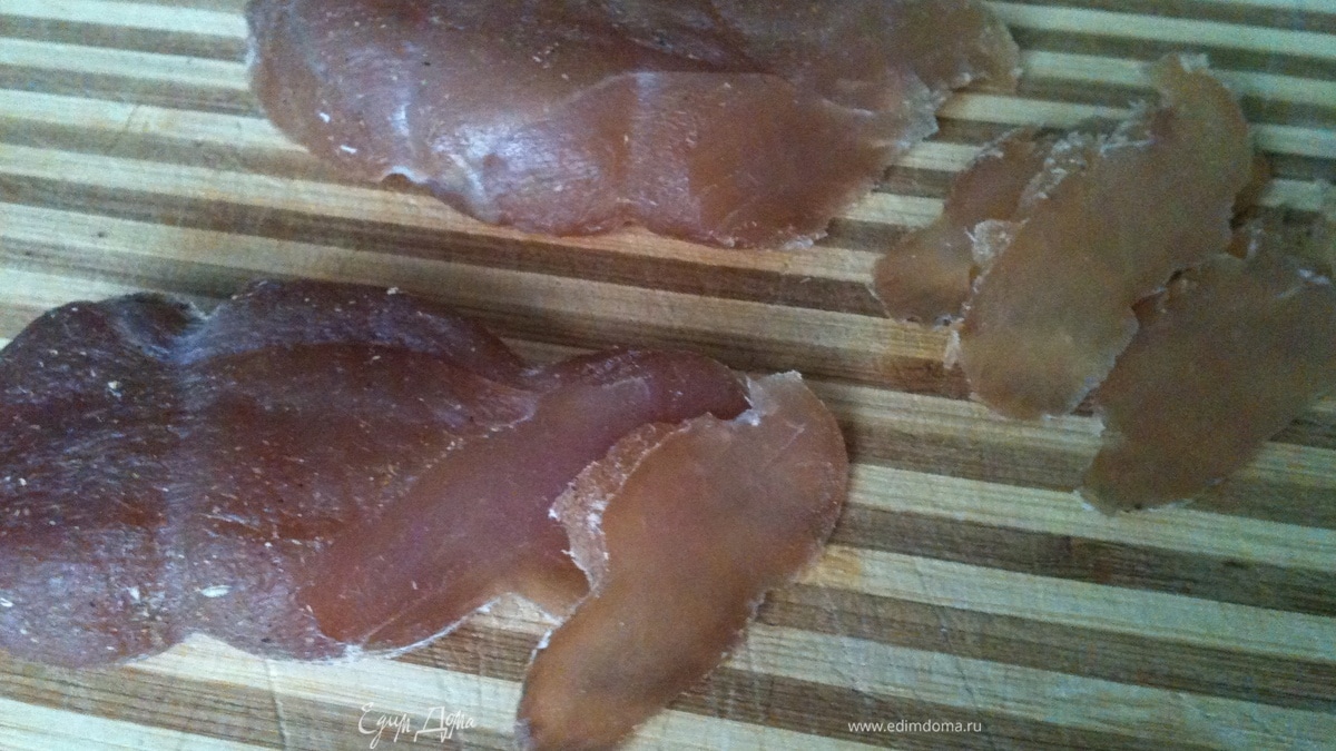 Куриные грудки сыровяленые