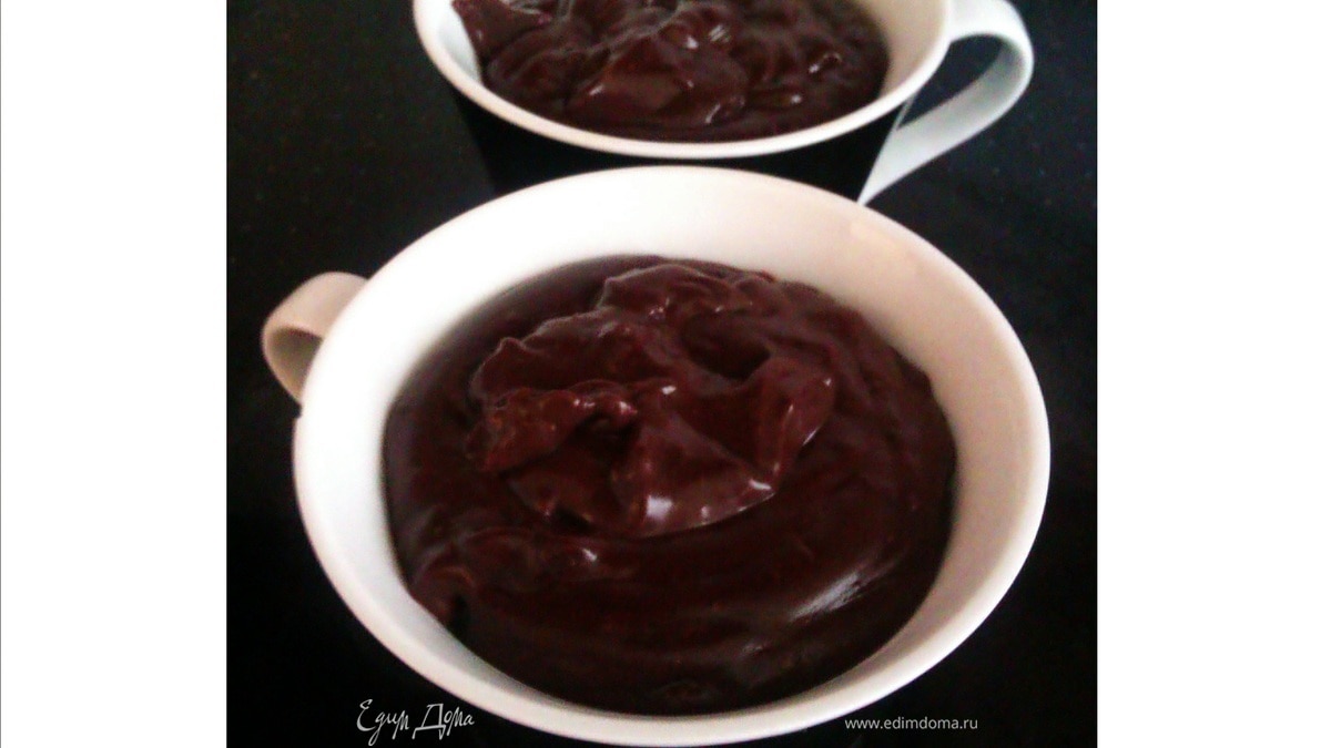 Шоколадный пудинг