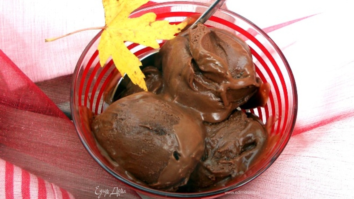 Шоколадно-фаджевое мороженое (Chocolate Fudge Ice Cream)