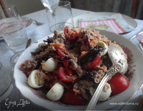 Салат с тунцом Салат с тунцом