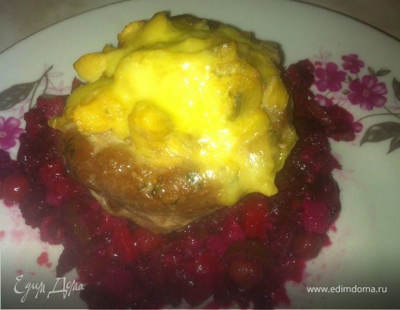 Стожки с грибами в духовке