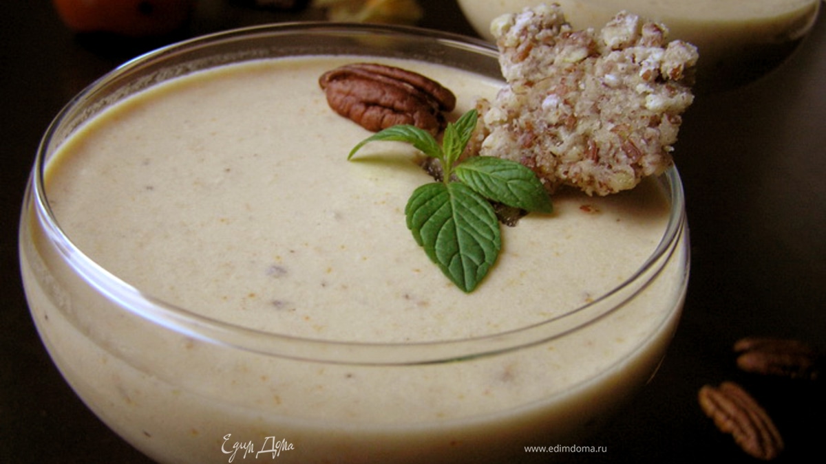 Панна котта с хурмой