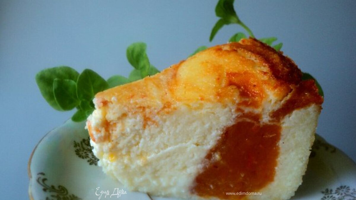 Сырник с хурмой (Дубль 1)