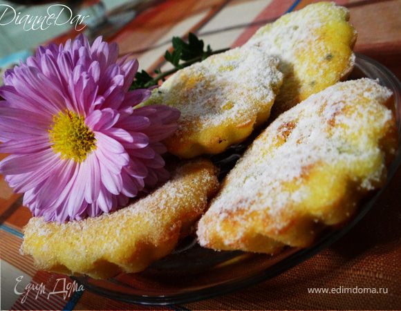 Творожные маффины с кусочками банана и киви "Божественная нежность" Творожные маффины с кусочками банана и киви "Божественная нежность"