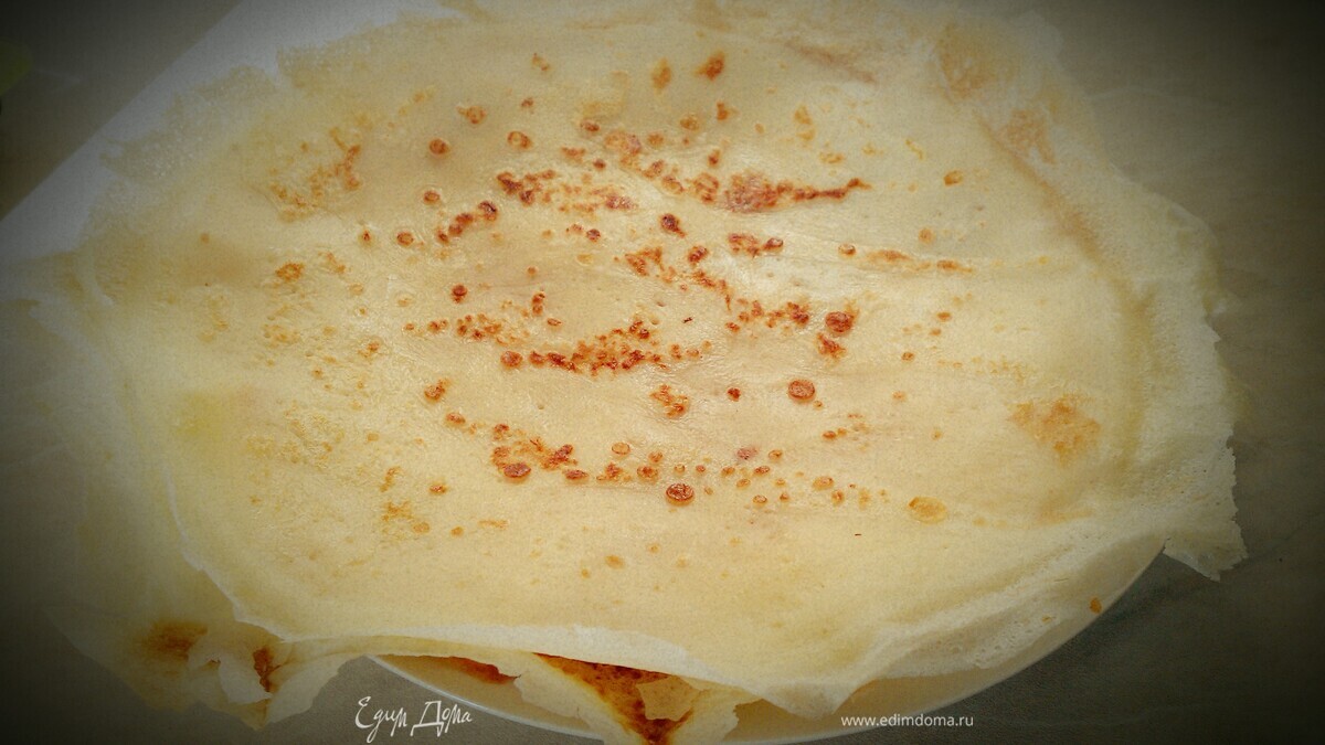 Блины на крахмале