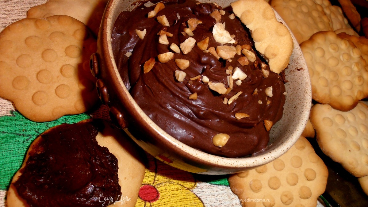 Домашнее шоколадное масло