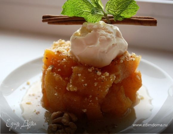 Пряная тыква в сахарном сиропе