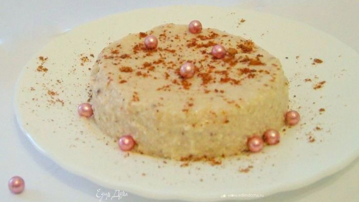 Баварский крем с ароматом корицы