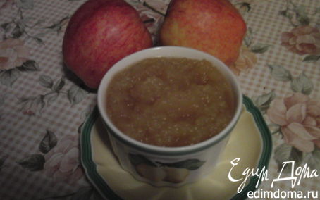 Рецепт яблочное пюре