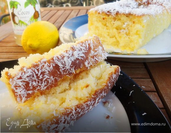 Лимонно-кокосовый кекс "Парадиз" Лимонно-кокосовый кекс "Парадиз"