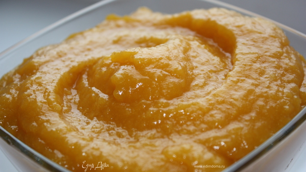Абрикосовое пюре (из кураги)