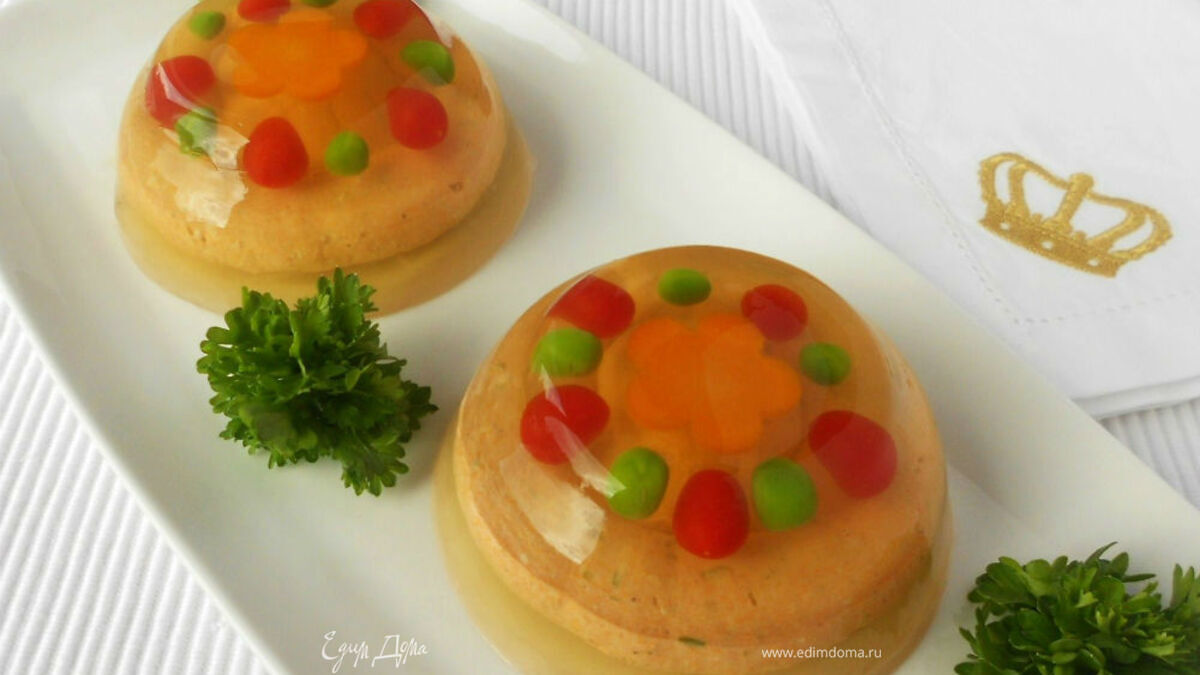 Заливное из курицы