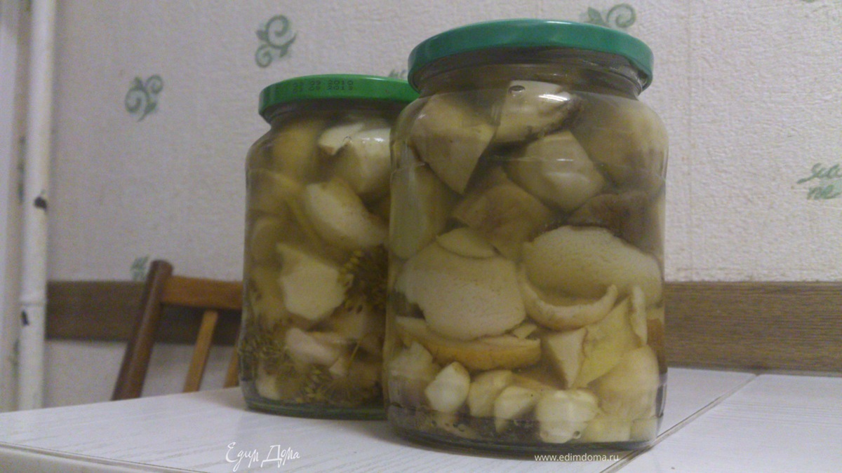 Белые грибочки от бабушки Люси