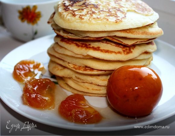 Лимонные блинчики на сметане Лимонные блинчики на сметане