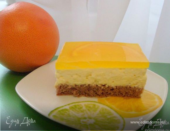 Апельсиновые пирожные