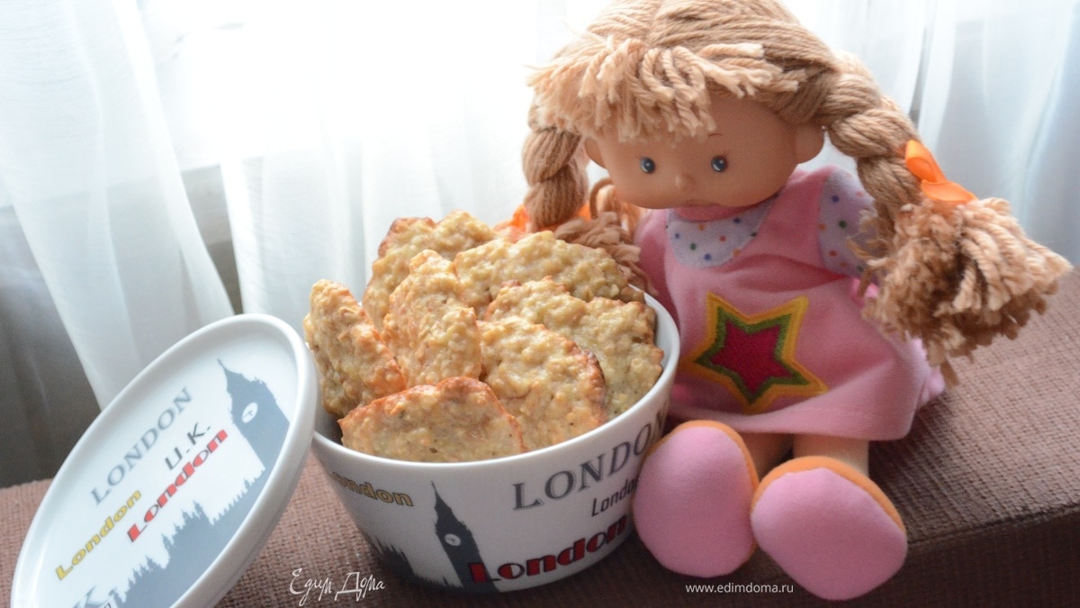 Банано-овсяное печенье