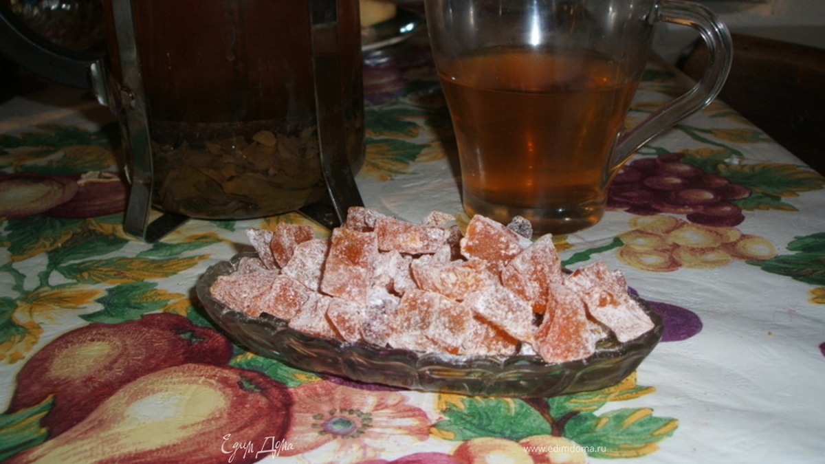 Цукаты из тыквы