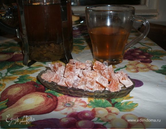 Цукаты из тыквы