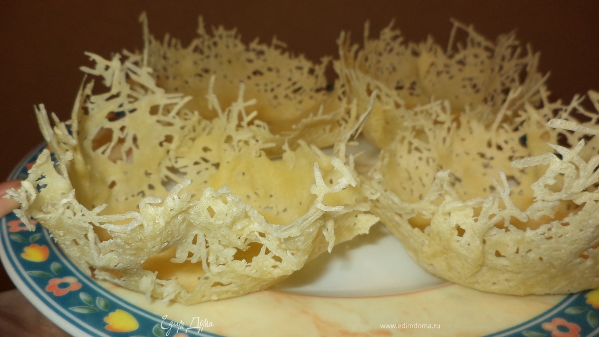корзиночки из сыра