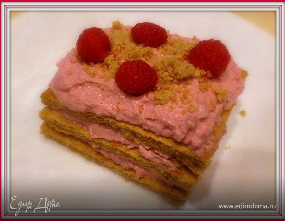 Малиновое пирожное Малиновое пирожное