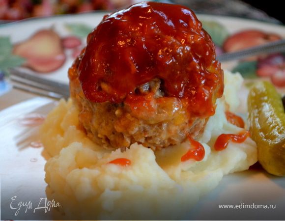 Мясной хлеб в мини-формочках