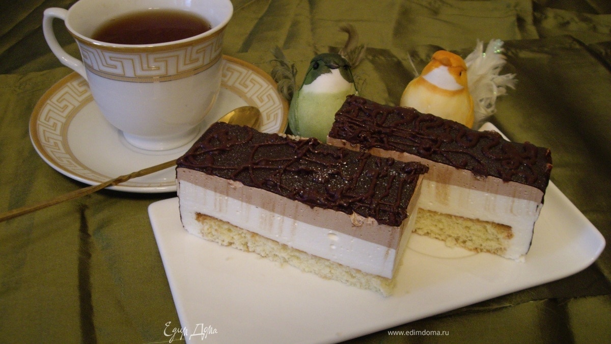 Назад в СССР: Торт "Птичье молоко" ГОСТ