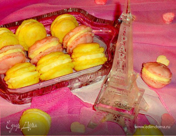 Французское миндальное безе (Macarons) Французское миндальное безе (Macarons)